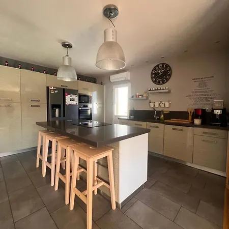Шале Maison En Bois , Plein Pieds,piscine Privative